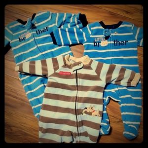 3 fleece sleepers